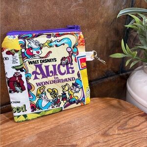 Alice in Wonderland Zipper Pouch | Disney posters print coin pouch
